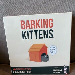 New in Sealed Packaging:  Barking Kittens Expansion Pack